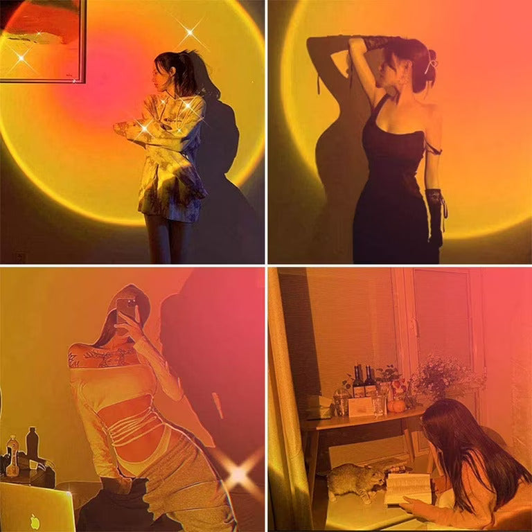 Sunset Lamp by Veyora™ with 16 Colors in 1, with Remote (PREMIUM QUALITY)
